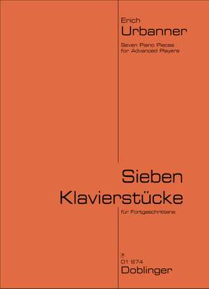 Erich Urbanner: 7 Klavierstücke für Fortgeschrittene