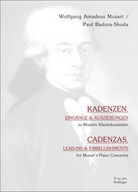 Wolfgang Amadeus Mozart_Paul Badura-Skoda: Kadenzen, Eingänge und Auszierungen