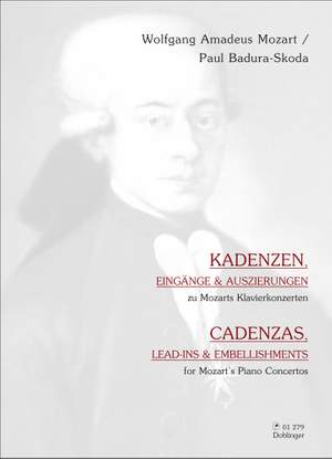 Wolfgang Amadeus Mozart_Paul Badura-Skoda: Kadenzen, Eingänge und Auszierungen