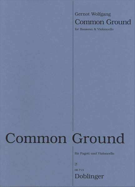 Gernot Wolfgang: Common Ground