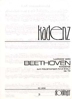 Ludwig van Beethoven: Originalkadenzen Zu Den Klavierkonzerten