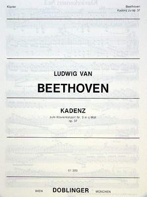 Ludwig van Beethoven: Concert 03 C Op.37 Cadens
