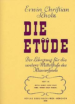 Erwin Christian Scholz: Die Etüde Band 3