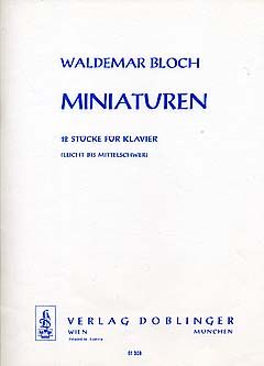 Waldemar Bloch: Miniaturen