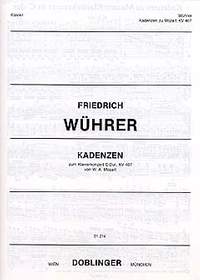 Friedrich Wührer: Cadens Concert 21 C Kv467