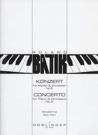 Batik, R: Concerto for Piano and Orchestra No. 2