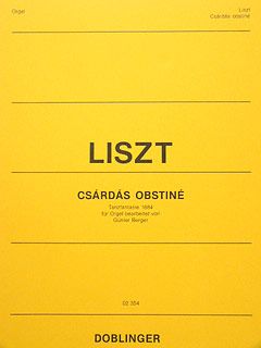 Franz Liszt: Csardas obstine