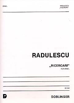 Michael Radulescu: Ricercari