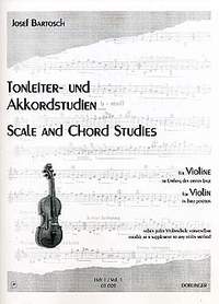 Josef Bartosch: Tonleiter & Akkordstudien 1