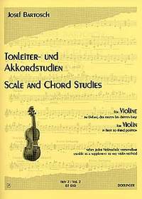 Josef Bartosch: Tonleiter & Akkordstudien 2