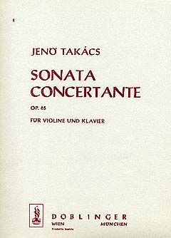 Jenö Takacs: Sonata concertante op. 65