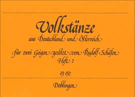 Rudolf Schäfer: Volkstänze aus Deutschland und Österreich Heft 2