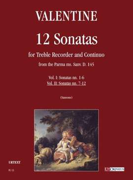 Valentine, R: 12 Sonatas from the Parma ms Sanv D.145 Vol.2