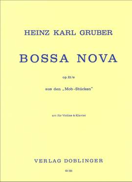 Heinz Karl Gruber: Bossa nova op. 21 / e