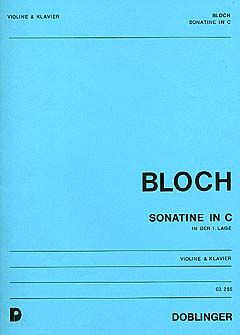 Waldemar Bloch: Sonatine in C
