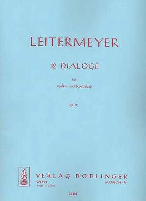 Fritz Leitermeyer: 12 Dialoge op. 52