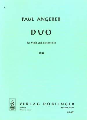 Paul Angerer: Duo