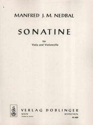Manfred Nedbal: Sonatine