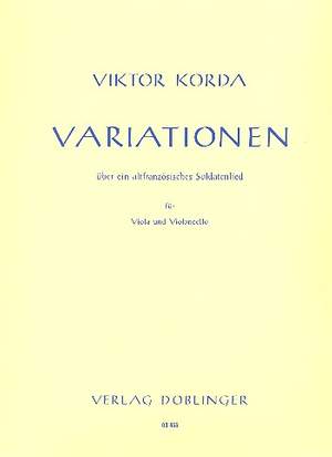 Viktor Korda: Variationen über ein altfranzösisches Soldatenlied