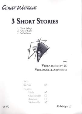 Gernot Wolfgang: 3 Short Stories (Va & Vc)