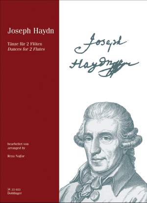 Franz Joseph Haydn: Tänze für 2 Flöten