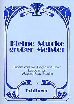 Kleine Stucke Grosser Meister