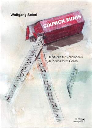 Wolfgang Seierl: Sixpack minis für 2 Violoncelli