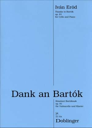 Iván Eröd: Dank an Bartok
