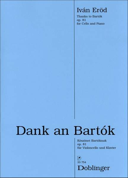 Iván Eröd: Dank an Bartok