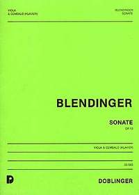 Herbert Blendinger: Sonate