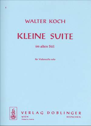 Walter Koch: Kleine Suite im alten Stil