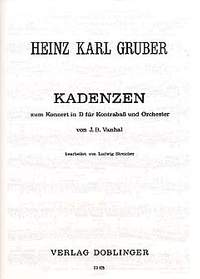 Heinz Karl Gruber: Kadenzen
