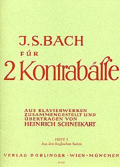 Johann Sebastian Bach: Übungsmusik für 2 Kontrabässe