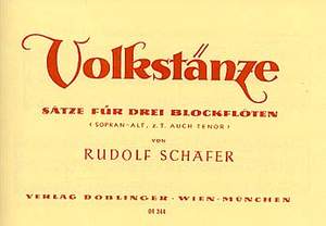 Rudolf Schäfer: Volkstänze