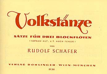 Rudolf Schäfer: Volkstänze