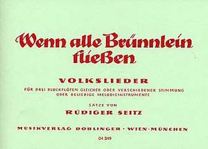 Rüdiger Seitz: Wenn Alle Brünnlein Fließen