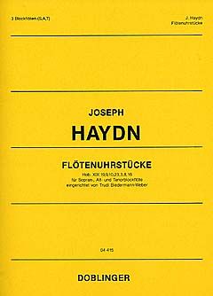 Franz Joseph Haydn: Flötenuhrstücke