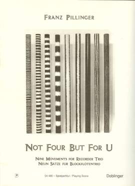 Franz Pillinger: Not four but for U