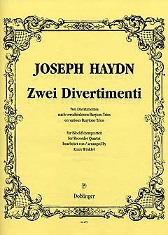 Franz Joseph Haydn: Divertimento I F-Dur II F-Dur