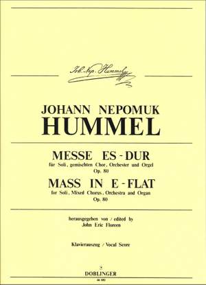 Johann Nepomuk Hummel: Messe Es-Dur Op. 80