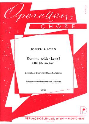 Franz Joseph Haydn: Komm, Holder Lenz Chor Der Landleute