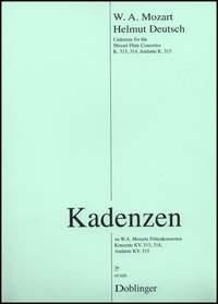 Wolfgang Amadeus Mozart: Kadenzen Zu Mozarts Flötenkonzerten