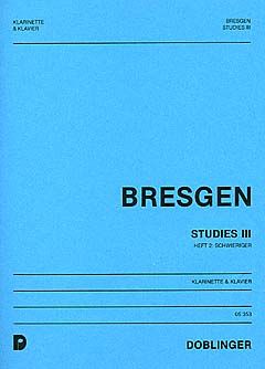Cesar Bresgen: Studies III