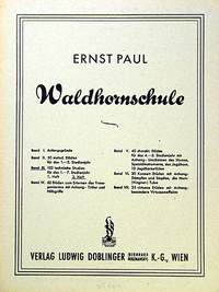 Ernst Paul: Waldhornschule Band 3 Heft 2