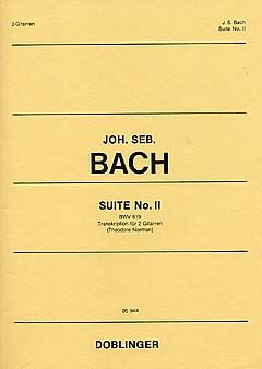 Johann Sebastian Bach: Suite Nr.2 Bwv819
