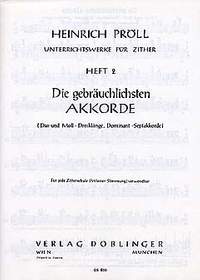 Heinrich Pröll: Unterrichtswerke Für Zither 2