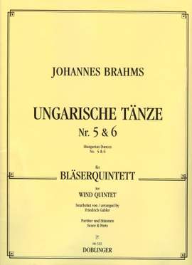 Johannes Brahms: Ungarische Tänze Nr. 5 und 6