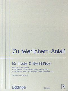 Zu feierlichem Anlaß