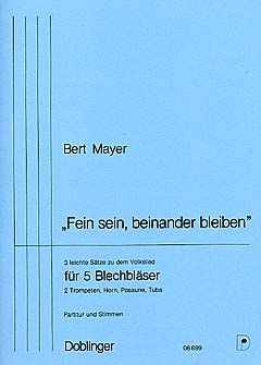 Bert Mayer: 3 leichte Sätze für Bläser