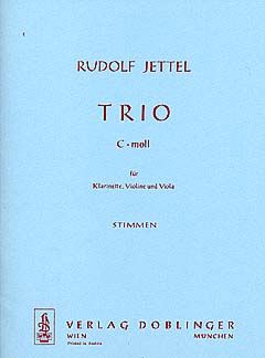 Rudolf Jettel: Trio c-moll